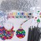 24 Sets Christmas Suncatchers Ornaments Craft Kits Decorations